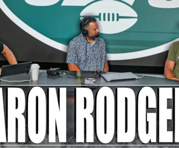 Aaron Rodgers With Boomer & Gio