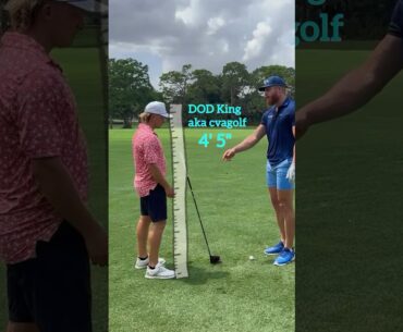 Did you see it? This simply shows the importance of club fitting. #shorts #golf #golfjoke