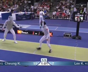 World Championships 2023 SMF - L64 - Cheung Ka Long HKG v Lee Kwanghyun KOR