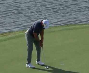 Lucas Glover Yip at the Honda Classic (Pre Long Putter)