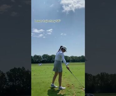 Practicing different trajectories| Tiktok: @katelinlawsongolf | MikeDowdGolf.com