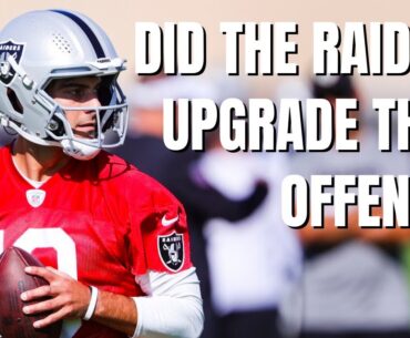 How does the Raiders offense stack up to last season?