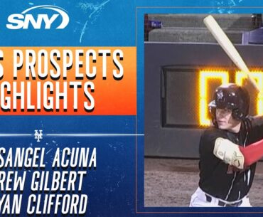 Mets prospects Luisangel Acuna, Drew Glbert and Ryan Clifford continue to impress | SNY