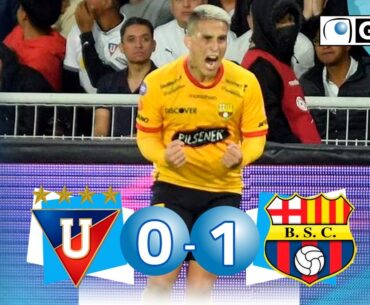 Liga de Quito 0 - 1 Barcelona SC | GOLES | Liga Pro Ecuador