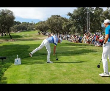 Golf - Professionals - Playing at Open España 2019 - All 4 from the tee