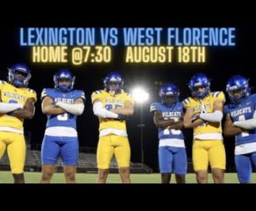 Lexington Football VS West Florence 2023