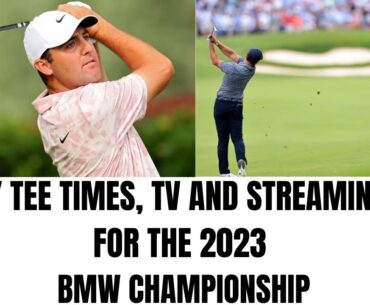 Friday tee times, TV and streaming info for the 2023 BMW Championship | NY Sports News