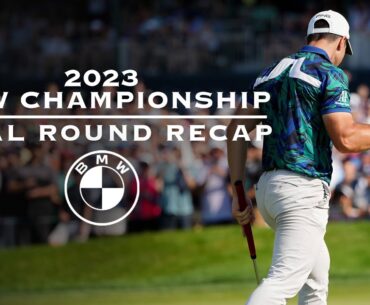 Viktor Hovland (-17) wins 2023 BMW Championship | CBS Sports