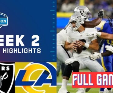 Las Vegas Raiders vs. Los Angeles Rams Highlights FULL GAME | August 19 | 2023 NFL Preseason Week 2