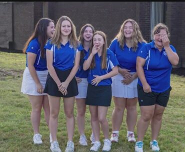 Seeing triple: Poland girls’ golf team has 3 sets of sisters