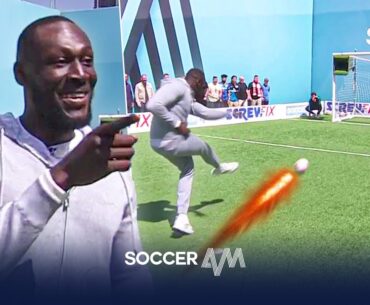 Stormzy SMASHES in his penalty! | Soccer AM Pro AM