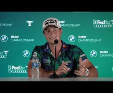 Viktor Hovland · Winner Press Conference · 2023 BMW Championship · FedEx Cup Playoffs · PGA Tour