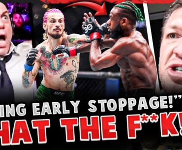 REACTIONS to Sean O'Malley KNOCKOUT Aljamain Sterling! Team Aljo PROTESTS EARLY STOPPAGE! UFC 292