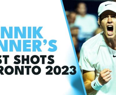 Jannik Sinner's INCREDIBLE Shots & Rallies | Toronto 2023