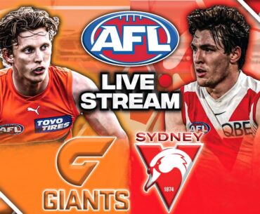 GWS Giants vs Sydney Swans | AFL Round 20, 2023 Live Watch Along