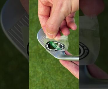 Peeling Off The Sticker On Milled Grind 4 Wedge | TaylorMade Golf