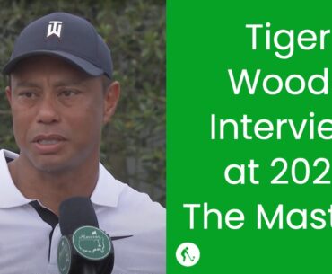 Tiger Woods Interview | The Masters 2023 #themasters