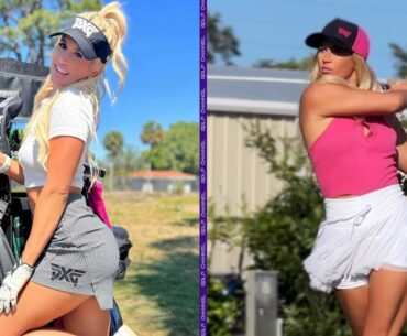 Unbelievable Golf Trick Shots by Karin Hart  - You Won't Believe Your Eyes! Golf Sing