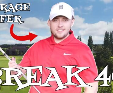 Break 40 GOLF CHALLENGE! Can I do it?!