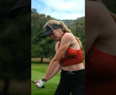 Breaking stereotypes: Watch me crush it on the golf course!