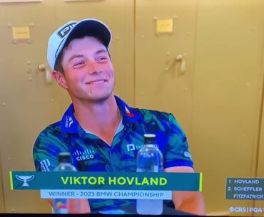 Viktor Hovland wins the BMW Championship 2023 ⛳️🏌🏻‍♂️ FedEx Cup Winner 8-20-23