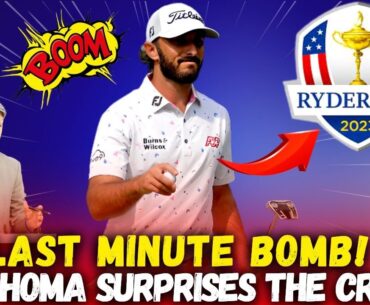👉 🏆 RYDER CUP 2023 ⚠️JUST LEFT!! CROWD REACTED! REBOUND ON THE WEB! 🚨GOLF NEWS!