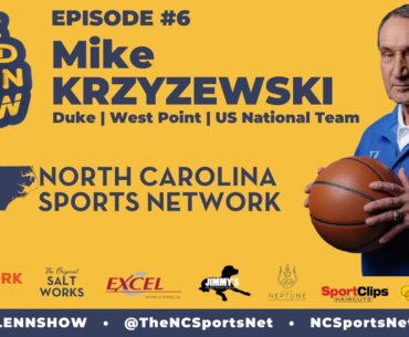 DAVID GLENN SHOW || Mike Krzyzewski, Retired Head Basketball Coach, Duke [ACC] Presented by NC PORK