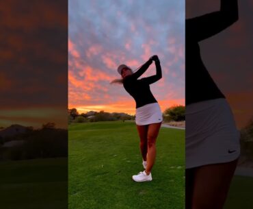 Sunset Golf is the Best Golf 🥰