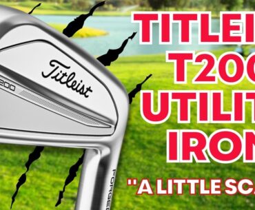 Titleist T200 Utility Iron: A Little Scary, But Looks Great!