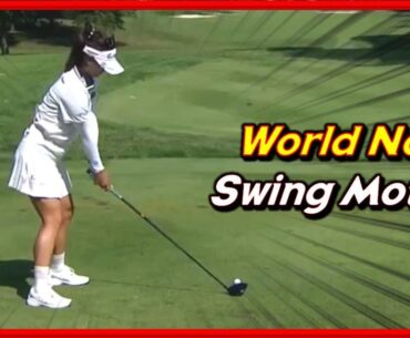 LPGA Top "Jin Young Ko" Solid Iron-Driver Swings & Perfect Slow Motions