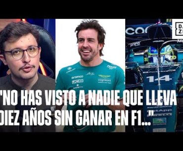 Víctor Abad y su genial reflexión sobre Fernando Alonso: "Nunca has visto a nadie con 41 años..."