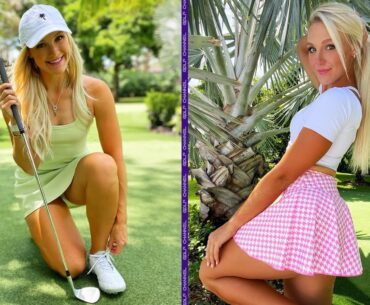 Unbelievable Golf Trick Shots by Morgan Pankow - You Won't Believe Your Eyes!
