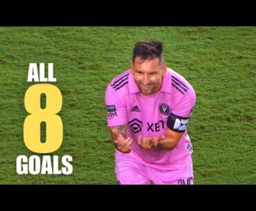 Lionel Messi - All Goals For Inter Miami - With Commentaries.HD