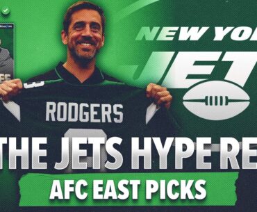 Can Aaron Rodgers take New York Jets back to NFL Playoffs? | AFC East Predictions | The Favorites