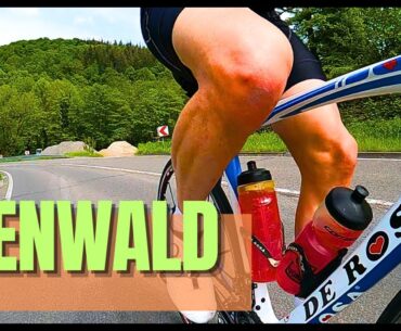 Schlechte Straßen im schönen Odenwald - Mit dem Rennrad Höhenmeter sammeln 🇩🇪