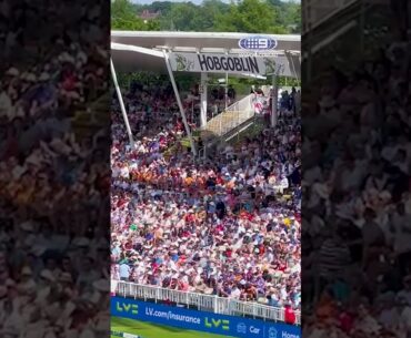 Volume UP! 🔊The Barmy Army in full voice to start the Ashes #9WWOS #TheAshes #Cricket #shorts