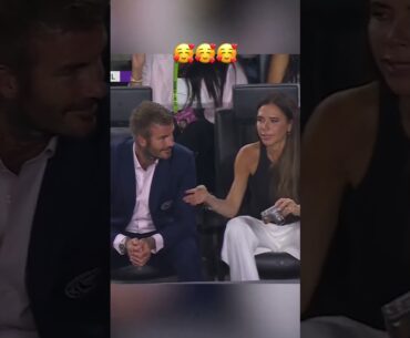 This moment between Victoria and David Beckham ❤️ (via @Major League Soccer on Apple TV) #shorts