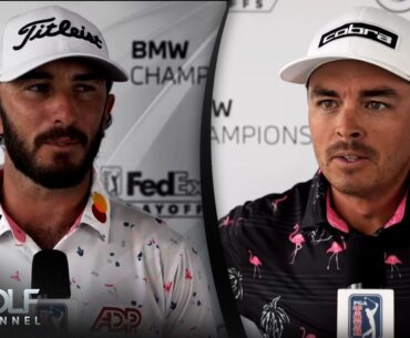 Max Homa leads movers with course record in BMW Championship Round 2 | Golf Central | Golf Channel