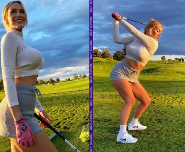 Paige Spiranac - The Daily Star | Golf Swing