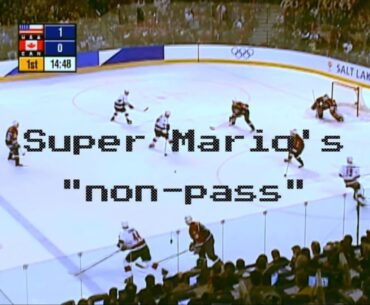 Revisiting the 2002 Olympic Gold Medal Game and Mario Lemieux's magical "non-pass"