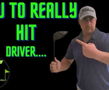 No CLICK BAIT....Just the TRUTH.....How to hit DRIVER