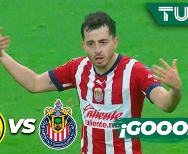 ¡HAY VIDA! ¡QUÉ GOLAZO DE MOZO! | América 1-2 Chivas | CL2023 - Semis | TUDN