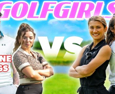 Tyrone Mings vs GOLFGIRLS - 2 v 2 Match Play | Golf Girls Episode 13