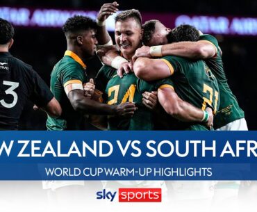 SA claim RECORD WIN over NZ 💥 | New Zealand 7-35 South Africa | Rugby World Cup warm-up highlights