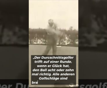 Weise Worte eines #golfers | #golf #golflife