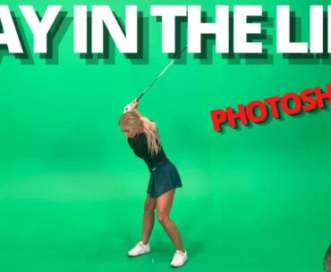 (GOLF) DAY IN THE LIFE OF A GOLF PHOTOSHOOT!!!