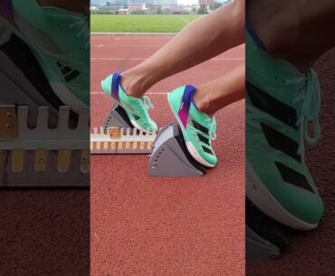 Sprinting 100m Adidas Adizero Prime SP2 Super Spike Shoe #adidas #sports #motivation #adidasrunning