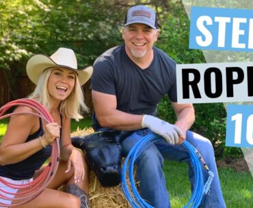 (FUN) CAN I LEARN TO ROPE A STEER?!