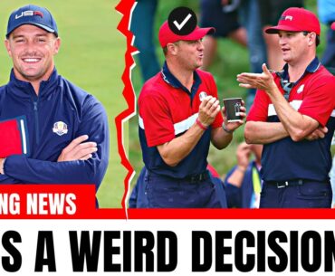 VERY credible sources leak BIG Ryder Cup SELECTIONS AND I''M ASTOUNDED...