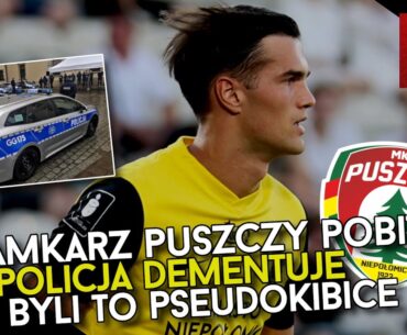 KEWIN KOMAR z PUSZCZY NIEPOŁOMICE BRUTALNIE POBITY | Co z bramkarzem beniaminka Ekstraklasy?